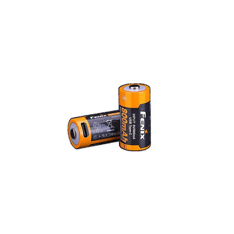 Batterie rechargeable Fenix ARB-L16-800UP avec port USB-C et étiquette