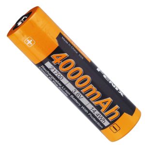 Accu Rechargeable 21700 Li-ion 4000 mAh Fenix prise USB Type-C intégré