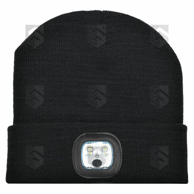 Bonnet avec Lampe Led RechargableUSB-C