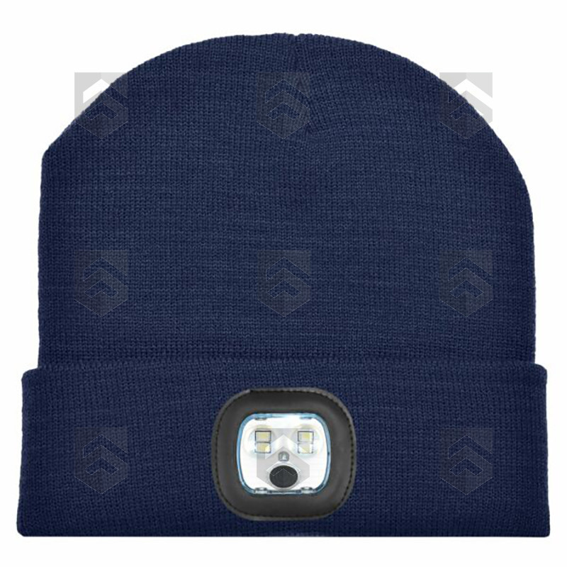 Bonnet avec Lampe Led RechargableUSB-C