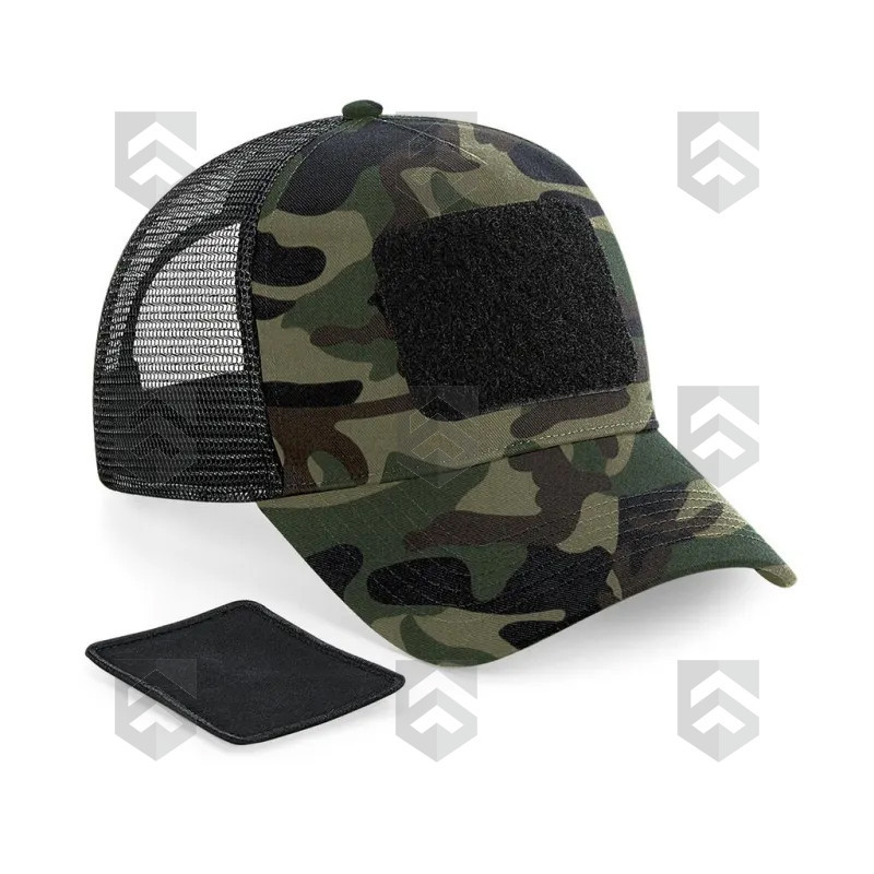 Casquette Snapback Trucker avec Patch amovible