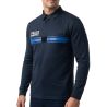 Polo Police Municipale Respirant ML Col Zippé Equipol Bleu Marine