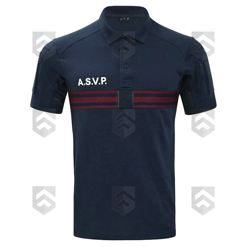 Polo ASVP Operator ADN Tactical Bleu Marine