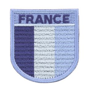 Ecusson France Tricolore Basse Vision Brodé FDO