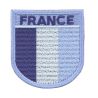Ecusson France Tricolore Basse Vision Brodé FDO