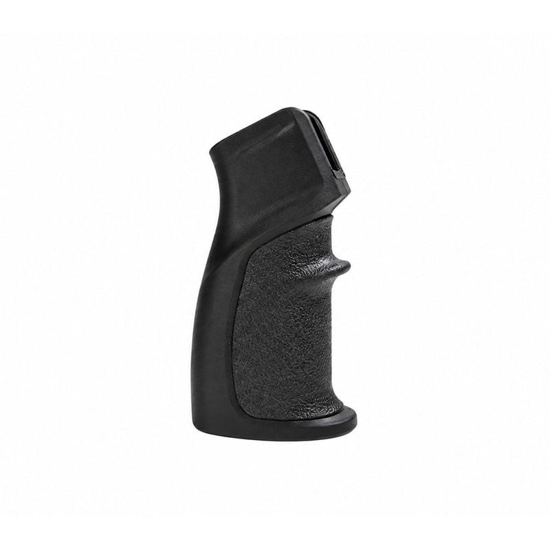 Packshot de la poignée pistolet caoutchoutée avec renfort interne DLG Tactical pour carabine AR-15