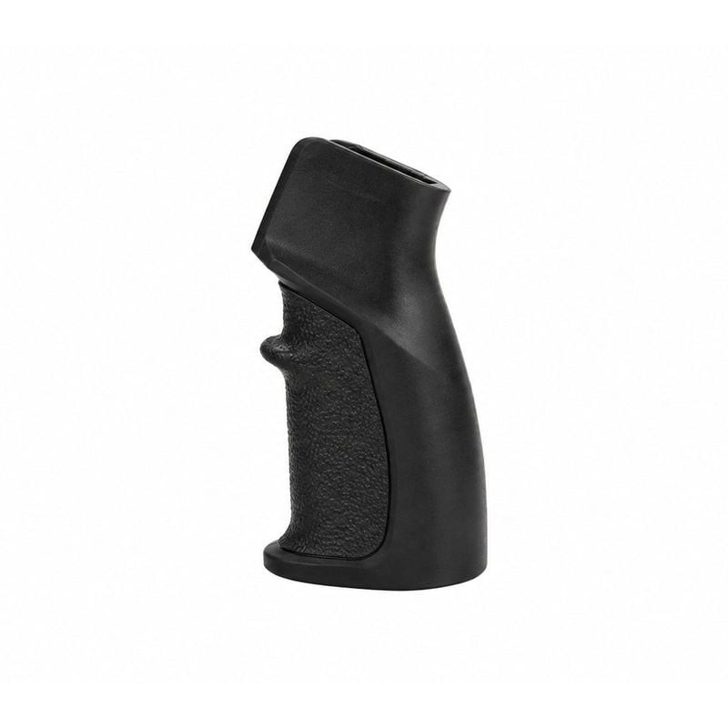 Packshot de la Poignée pistolet caoutchoutée avec renfort interne DLG Tactical, vue de profil sur fo