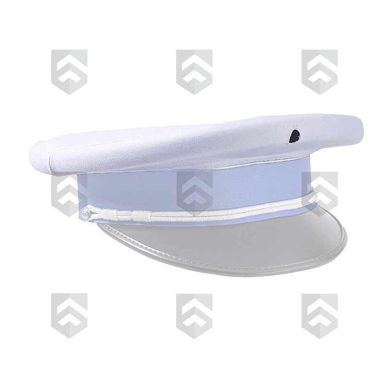 Housse blanche Casquette de Cérémonie Homme Police Municipale
