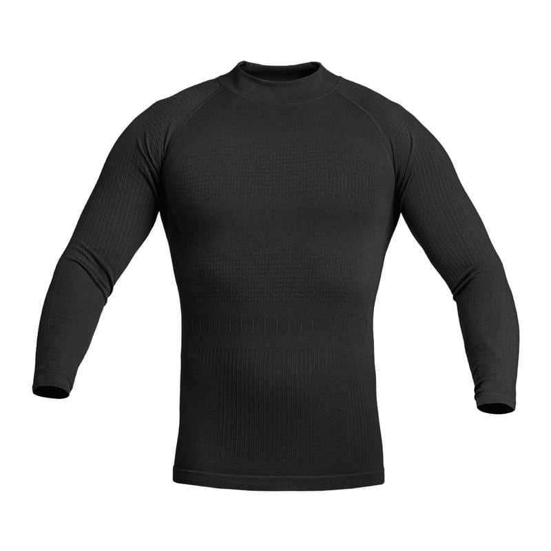 Packshot du T-Shirt ML Thermo Performer 380 g/m² Gen 2 A10 Equipment, noir.
