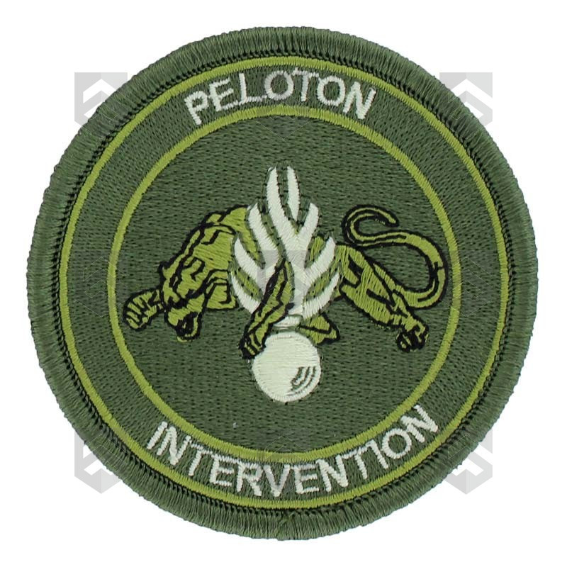 Ecussons de Spécialités Peloton Intervention Brodés
