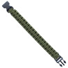 Bracelet de survie Paracorde 550 type III 2,3 cm Olive