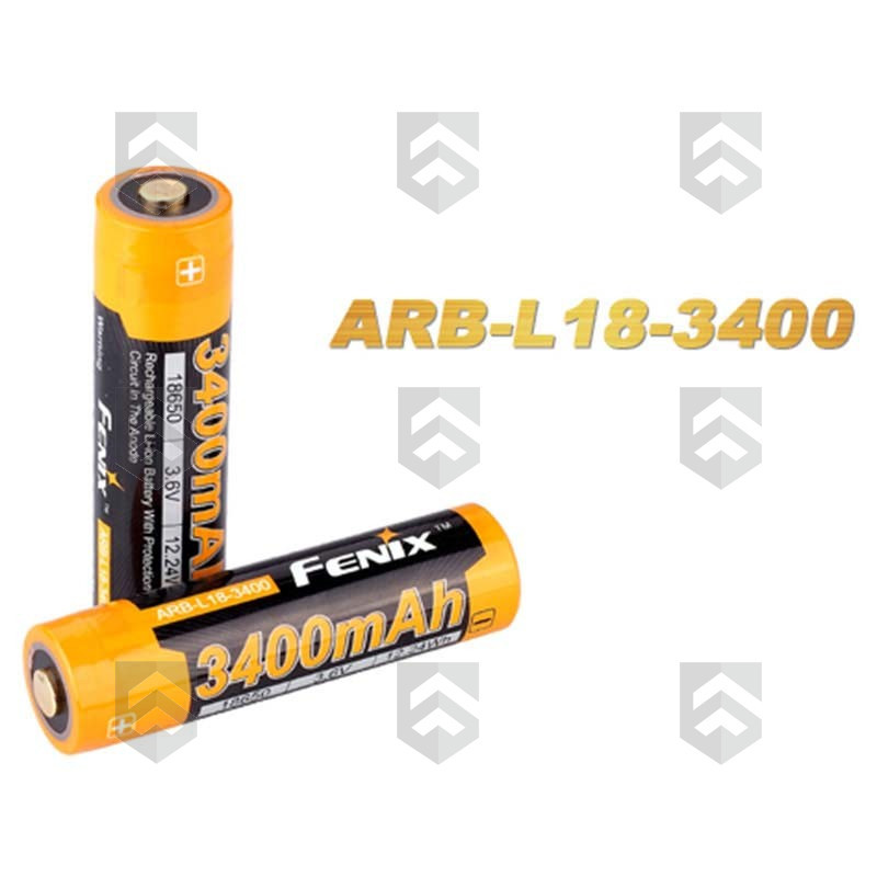 Accu type 18650 Li-ion 3400 mAh