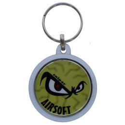 Porte-Clés Plexiglas Recto-Verso Spécialité Airsoft