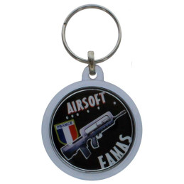 Porte-Clés Plexiglas Recto-Verso Spécialité Airsoft
