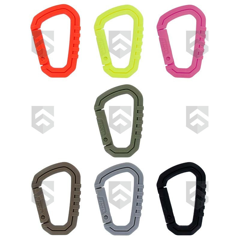 Mini Mousqueton en polymère Carabiner ASP