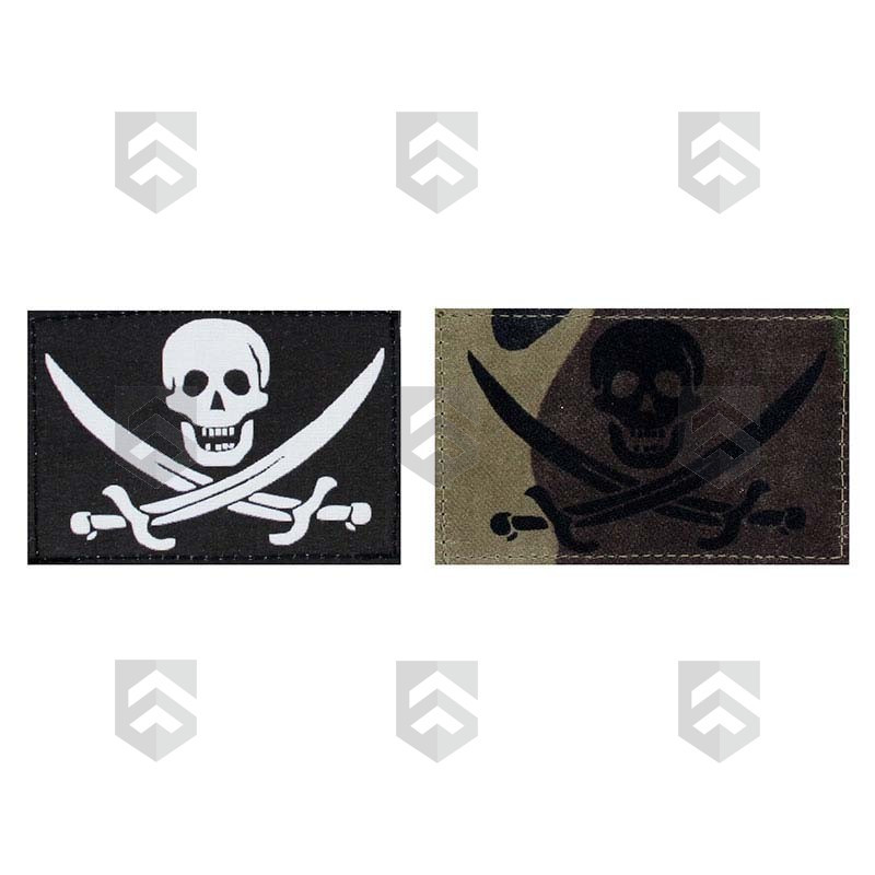 Patch Velcro Bannière Pirate