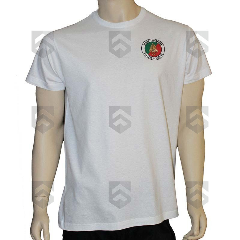 T-shirt Imprimé Légion Blanc