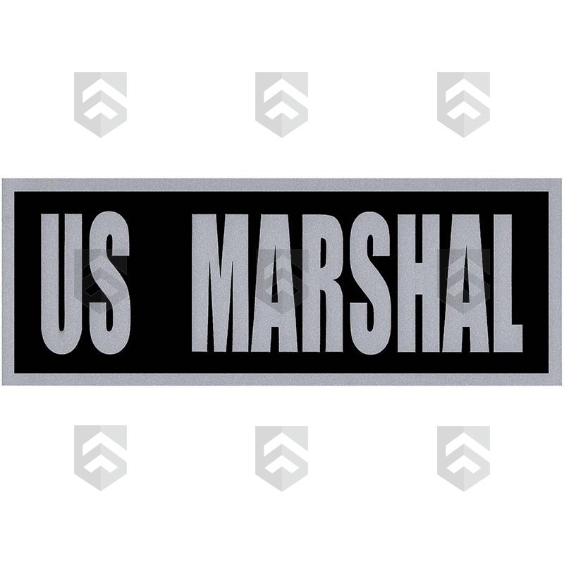 Bande rétroréfléchissante U.S MARSHAL 5 x 13 cm