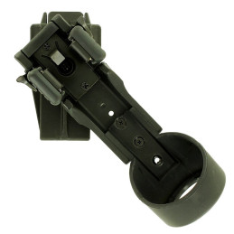 Porte-lampe Tactique Pivotant et Déclipsable ESP 43 mm