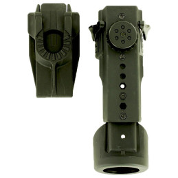 Porte-lampe Tactique Pivotant et Déclipsable ESP 43 mm