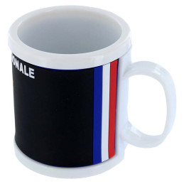 Mug plastique Maître Chien Gendarmerie
