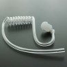 Tube acoustique emboitable de rechange en silicone transparent