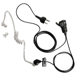 Micro-Oreillette avec tube acoustique et VOX/PTT en ligne MA31-LK Kenwood