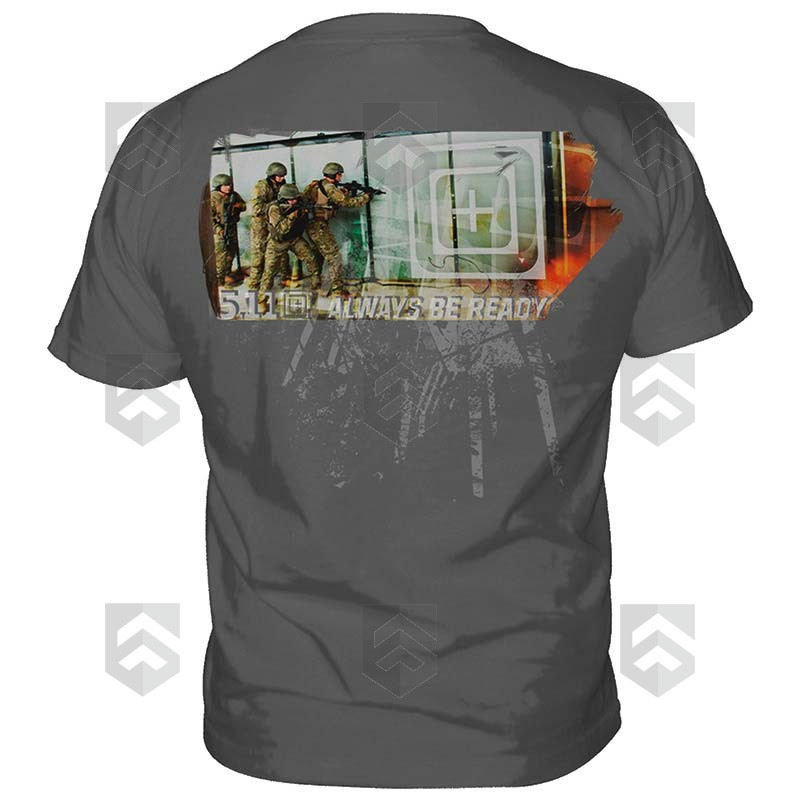 T-shirt manches courtes Blaster 5.11 Charcoal