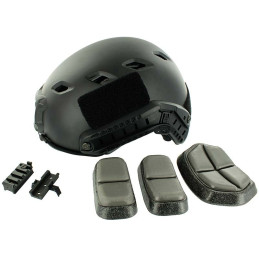 Casque US FAST Parachutiste Noir