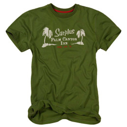 T-shirt manches courtes Palm Tee Vert Surplus Raw Vintage