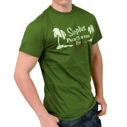 T-shirt manches courtes Palm Tee Vert Surplus Raw Vintage