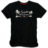 T-shirt manches courtes Palm Tee Noir Surplus Raw Vintage