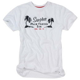T-shirt manches courtes Palm Tee Blanc Surplus Raw Vintage
