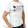 T-shirt manches courtes Palm Tee Blanc Surplus Raw Vintage