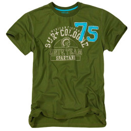 T-shirt manches courtes Spartans Vert Surplus Raw Vintage