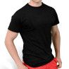 T-shirt manches courtes Surfer Noir Surplus Raw Vintage