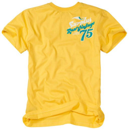 T-shirt manches courtes Surfer Jaune Surplus Raw Vintage