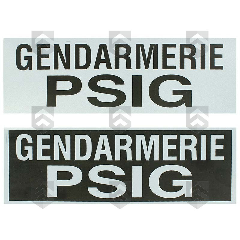 Bande rétroréfléchissante PSIG 3 x 10 cm