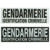 Bande rétroréfléchissante Identification Criminelle 10 x 30 cm