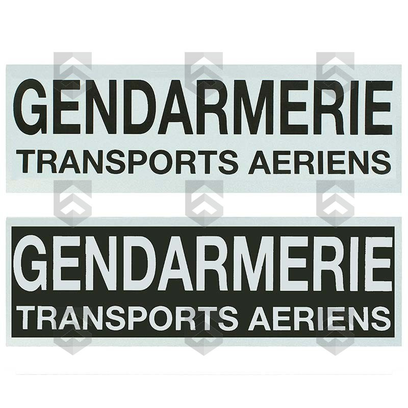 Bande rétroréfléchissante Transports Aeriens 10 x 30 cm