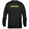 Sweat Gendarmerie Mobile Noir