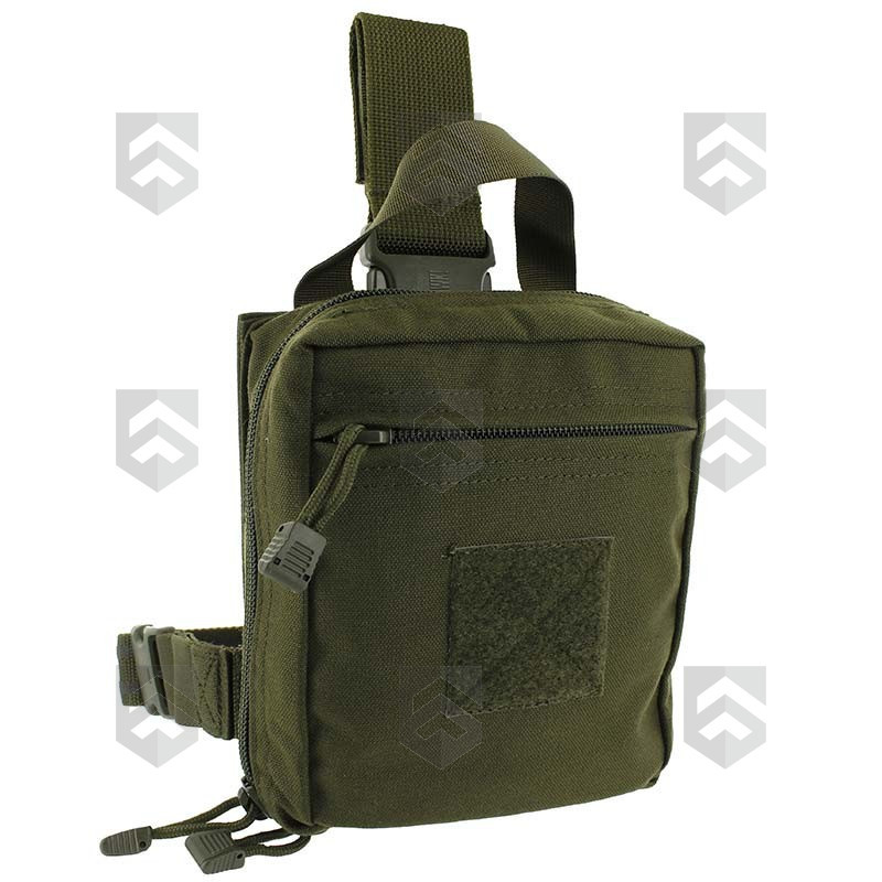 Trousse médicale de cuisse Omega Blackhawk Vert OD