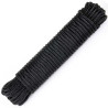 Corde para 15 mètres Noir de 7 mm de diamètre