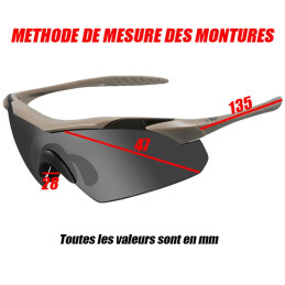 Pack Lunettes Balistiques Vapor WILEY X Sable Incolore/Ambré/Fumé