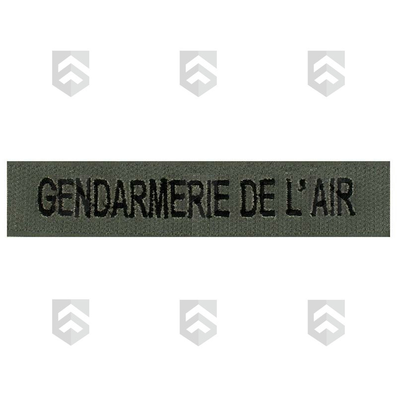 Barrette brodée Gendarmerie de l'air