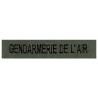 Barrette brodée Gendarmerie de l'air