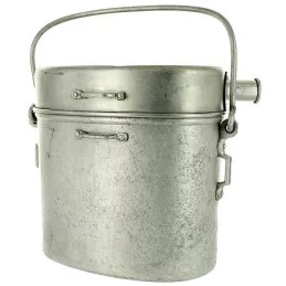 Gamelle en Aluminium Boutheillon de la Seconde Guerre Mondiale Armée Française