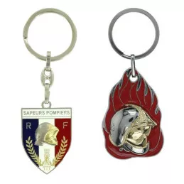 Porte-clés métal Sapeurs Pompiers