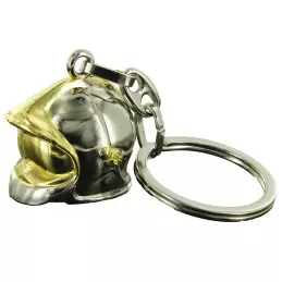 Porte-clés métal Casque F1