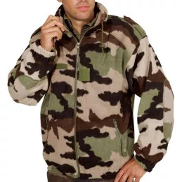 Blouson polaire Armée Camouflé C.E.